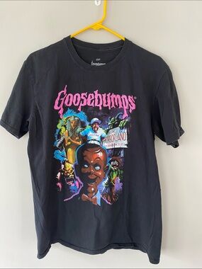 Goosebumps Medium Tshirt Black Horrorland Camp Jellyjam Slappy